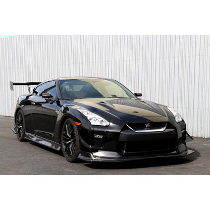Deflector de aire delantero/borde de fibra de carbono APR (Nissan GTR R35 2017-2022)