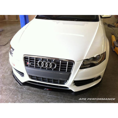 APR Stock Bumper Carbon Fiber Front Wind Splitter (2009-2012 Audi S4)