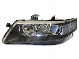 Faros delanteros reflectores con carcasa negra NTXGlow (Acura TSX 2004-2008)