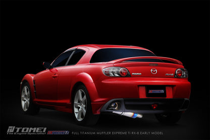 Tomei Titanium Cat-Back Exhaust System (Mazda RX-8)