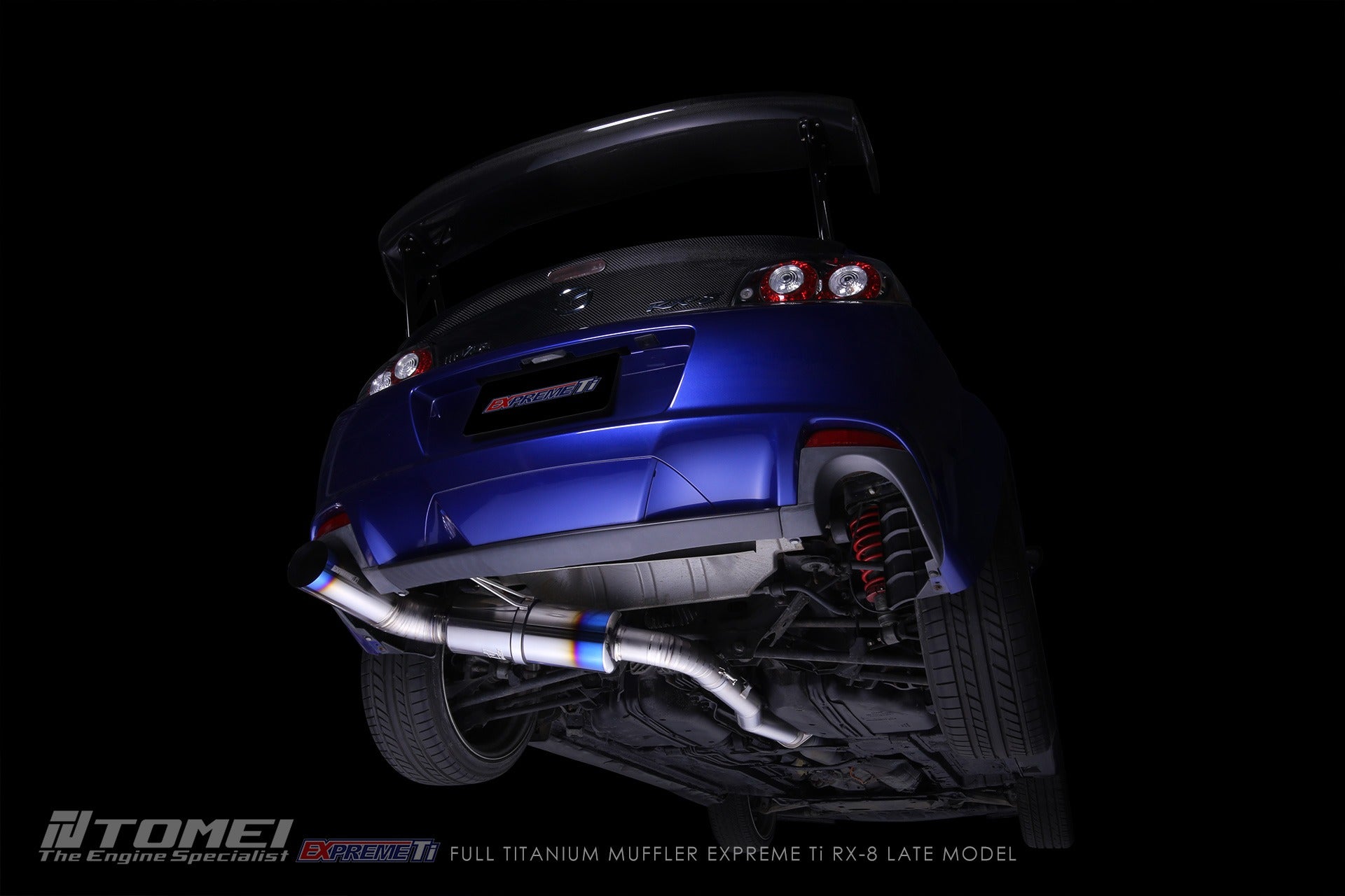 Tomei Titanium Cat-Back Exhaust System (Mazda RX-8)