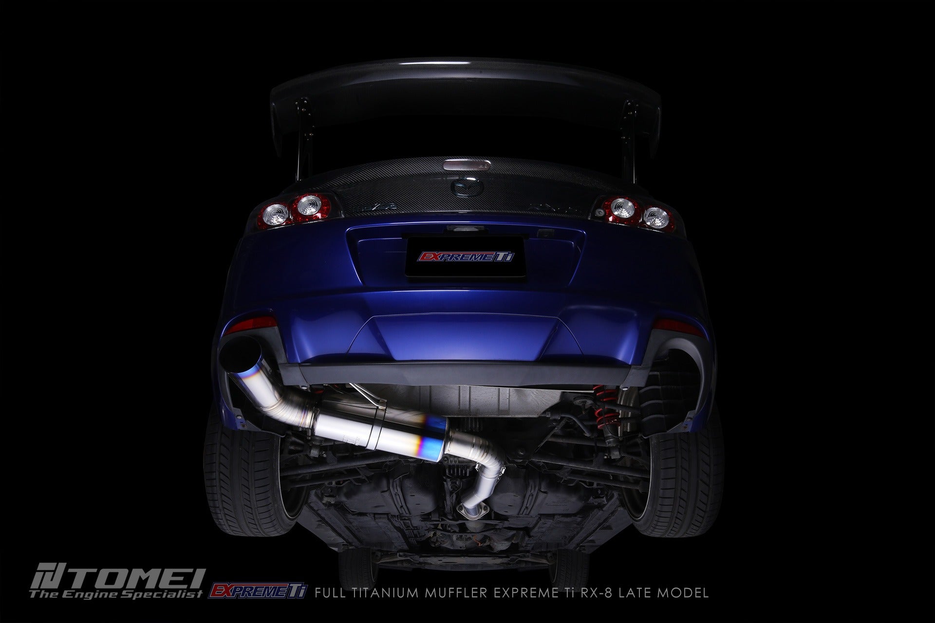 Tomei Titanium Cat-Back Exhaust System (Mazda RX-8)