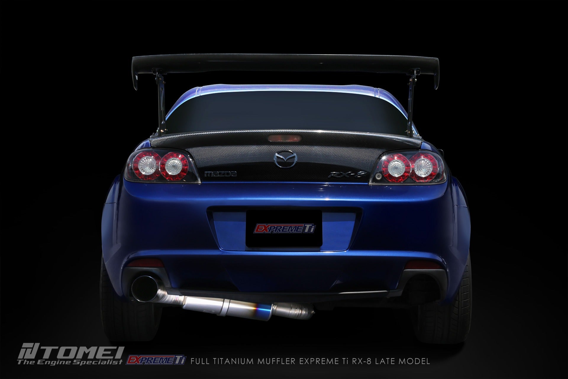 Tomei Titanium Cat-Back Exhaust System (Mazda RX-8)