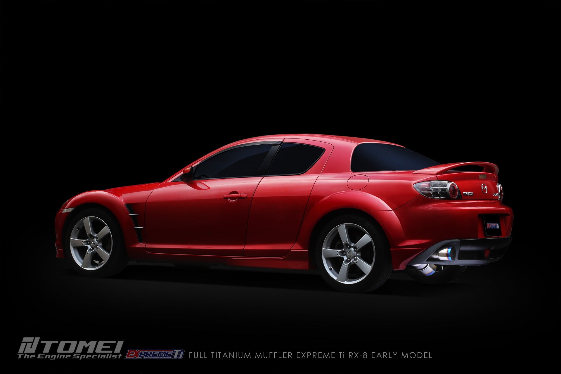 Tomei Titanium Cat-Back Exhaust System (Mazda RX-8)
