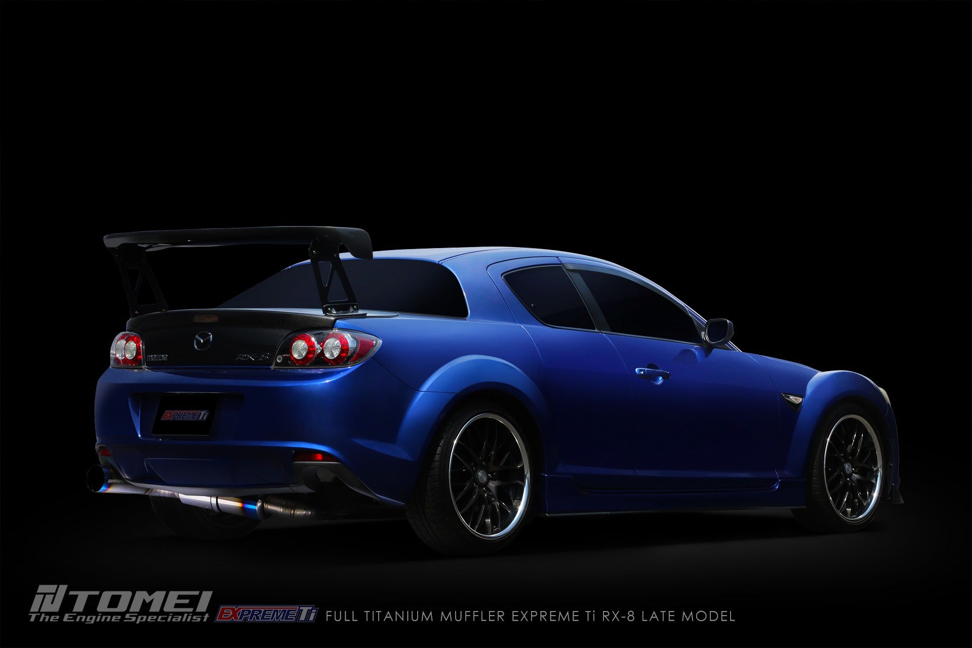 Tomei Titanium Cat-Back Exhaust System (Mazda RX-8)
