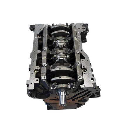 4G63 engine block on a white background