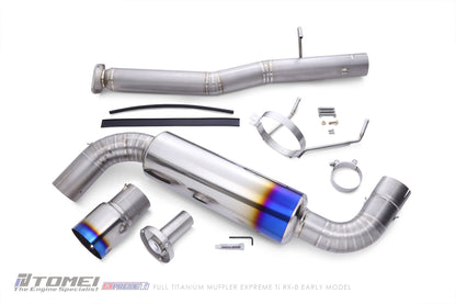 Tomei Titanium Cat-Back Exhaust System (Mazda RX-8)