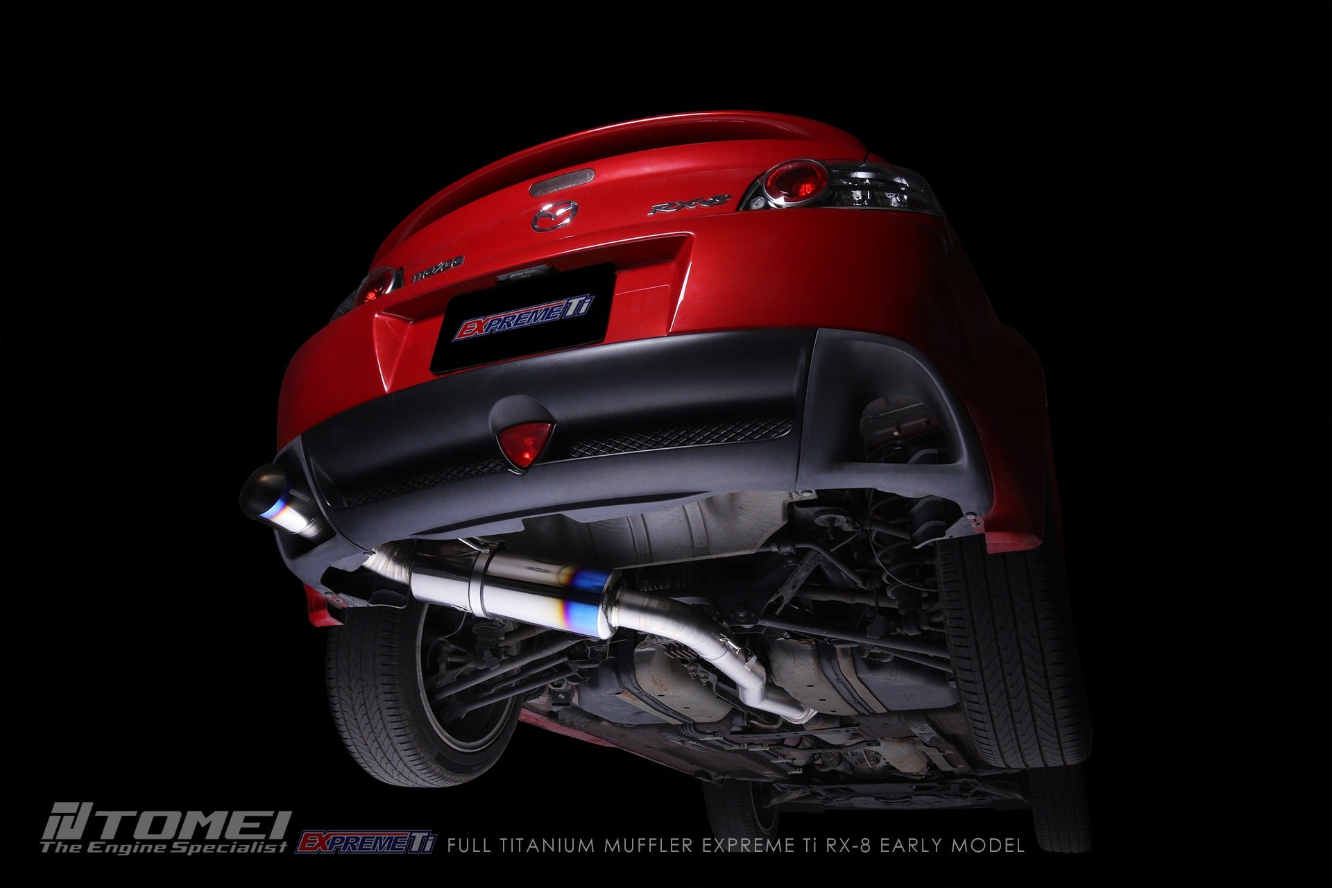 Tomei Titanium Cat-Back Exhaust System (Mazda RX-8)