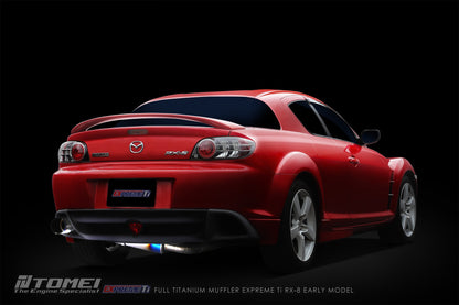 Tomei Titanium Cat-Back Exhaust System (Mazda RX-8)