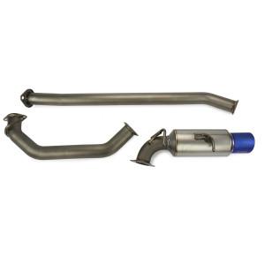 Invidia 70mm Single Outlet Full Titanium Cat - Back Exhaust (12+ BRZ/FRS) - Invidia