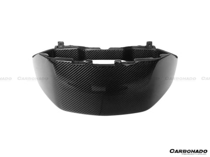 Carbonado 2011-2016 Lamborghini Aventador LP700 Coupe Roadster OEM Style Carbon Fiber Instrument Surround Panel Cover - 5