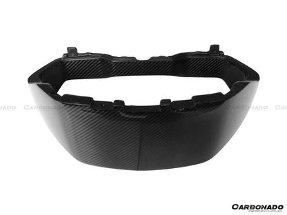Carbonado 2011-2016 Lamborghini Aventador LP700 Coupe Roadster OEM Style Carbon Fiber Instrument Surround Panel Cover - 7