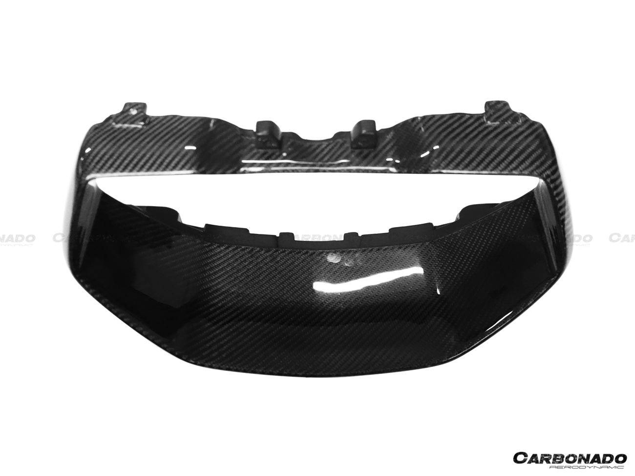 Carbonado 2011-2016 Lamborghini Aventador LP700 Coupe Roadster OEM Style Carbon Fiber Instrument Surround Panel Cover - 10