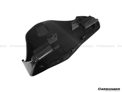 Carbonado 2011-2016 Lamborghini Aventador LP700 Coupe Roadster OEM Style Carbon Fiber Instrument Surround Panel Cover - 10