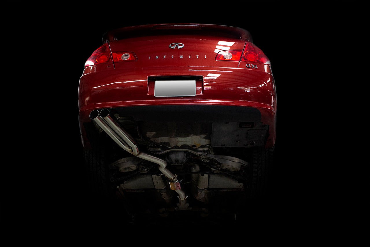 ISR Performance EP Dual Tip Exhaust (03 - 04 Infiniti G35 RWD Sedan) - ISR Performance