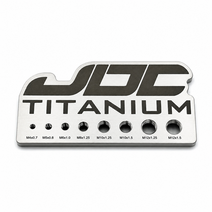 JDC Billet Aluminum Bolt Gauge - The Perfect Tool to Help You Measure Your Bolts! - JD Customs U.S.A
