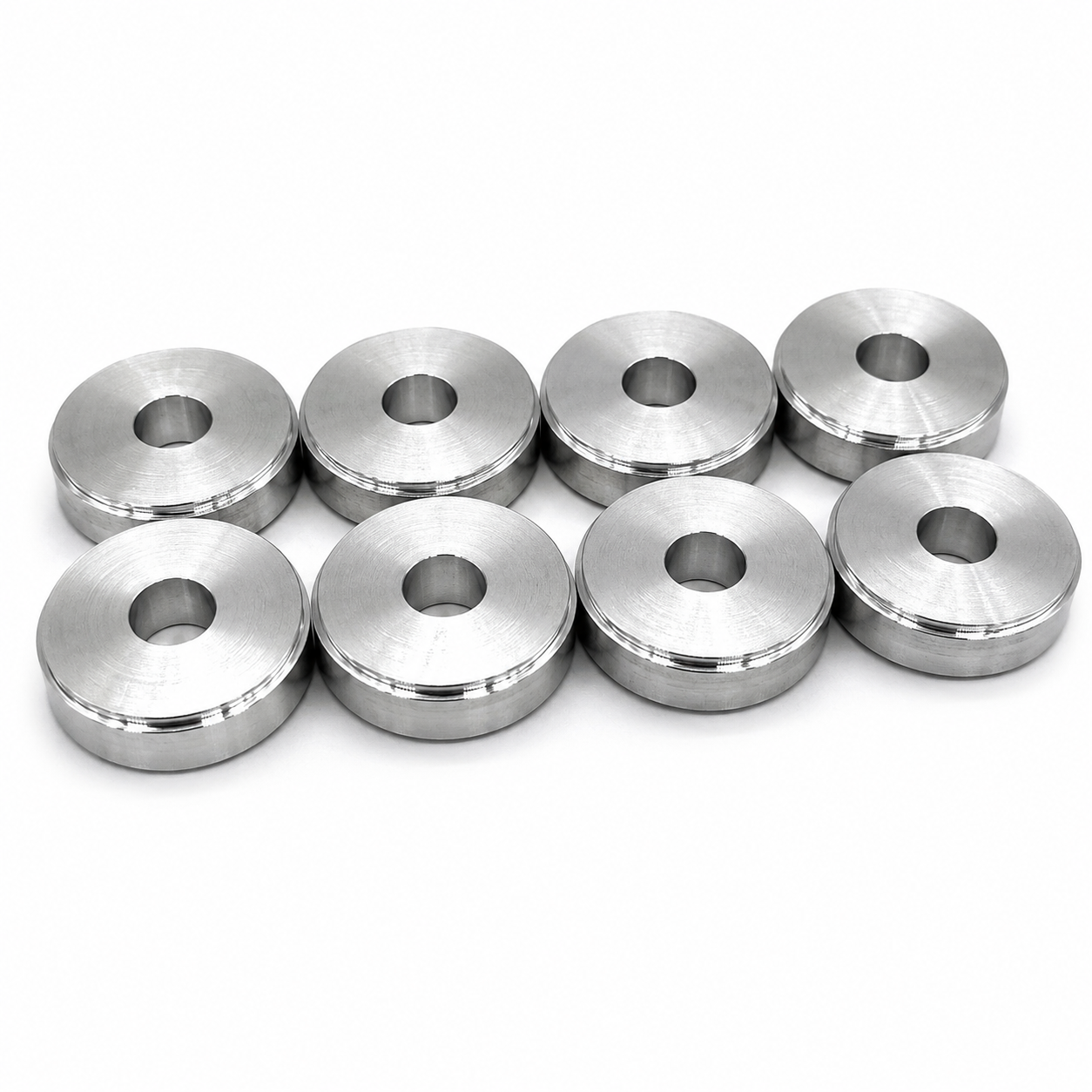 JDC Billet Aluminum Shifter Base Bushings (Evo 4 - 9) - JD Customs U.S.A