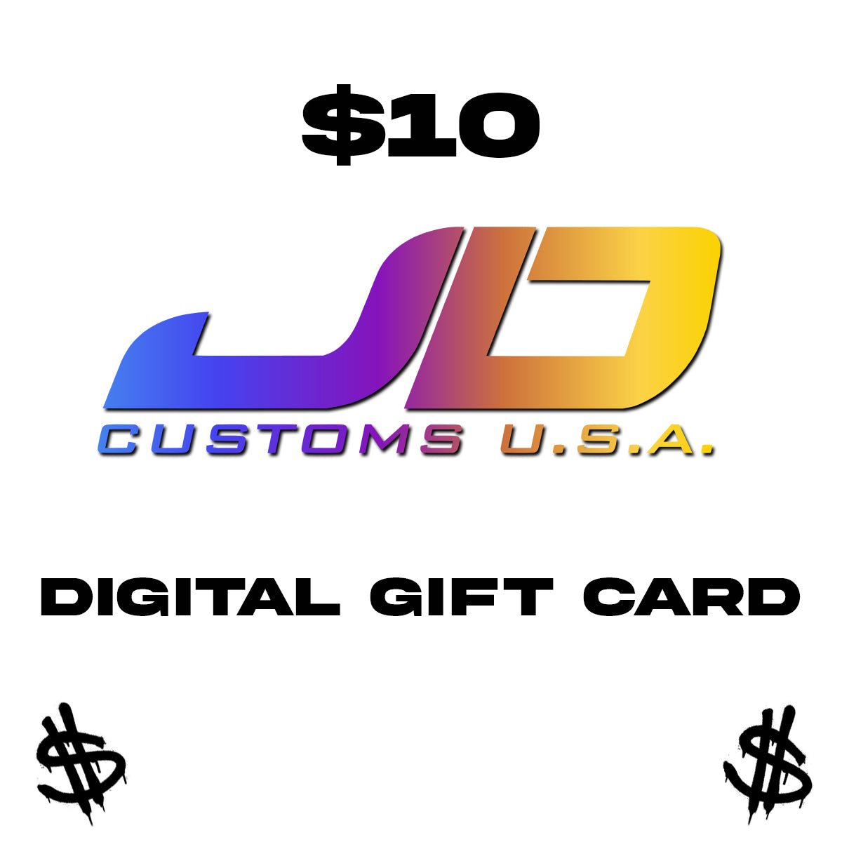 JDC Digital Gift Cards - Shopify