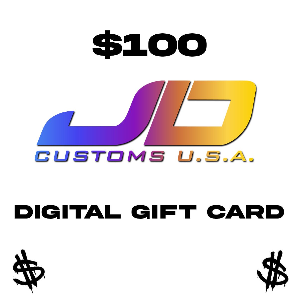 JDC Digital Gift Cards - Shopify