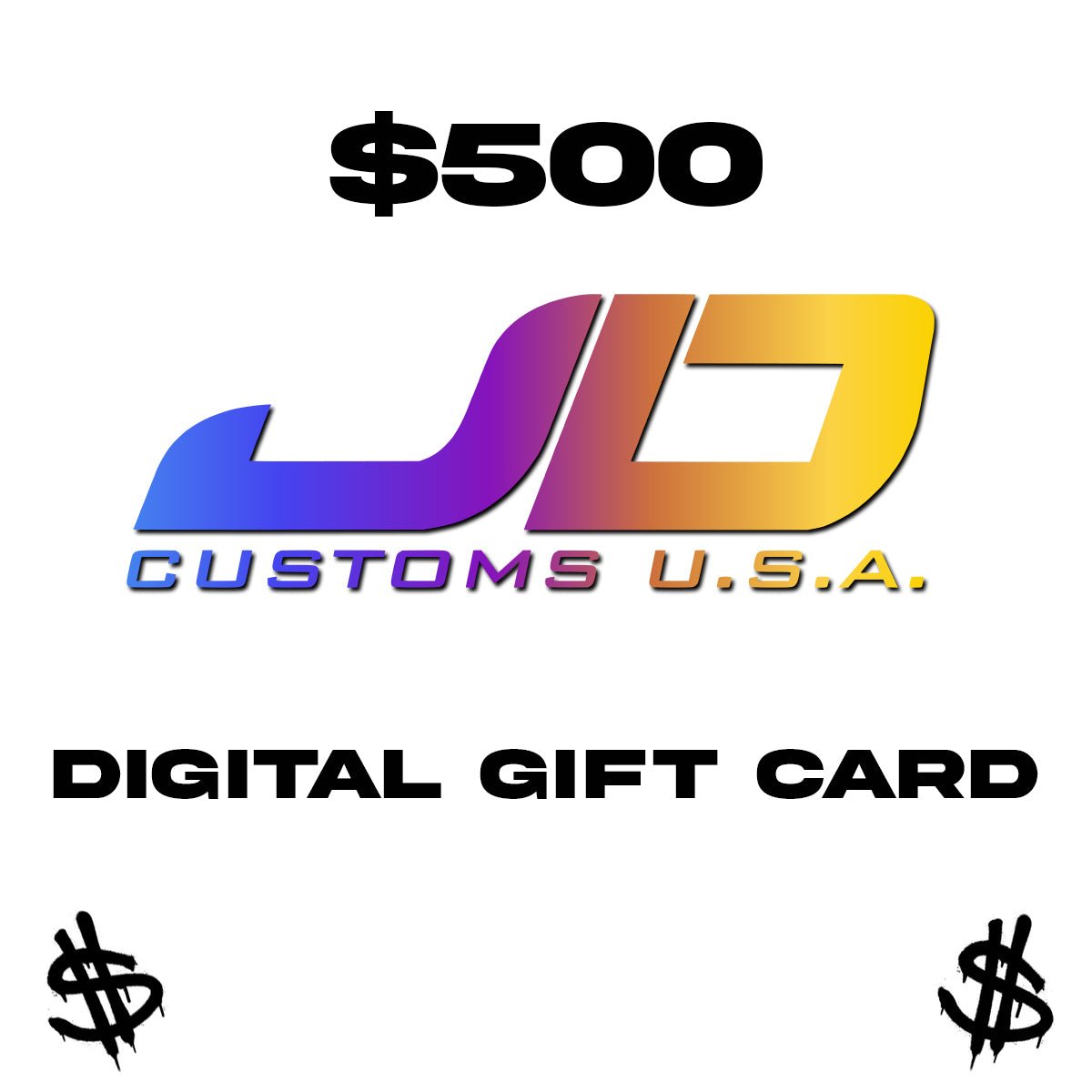 JDC Digital Gift Cards - Shopify