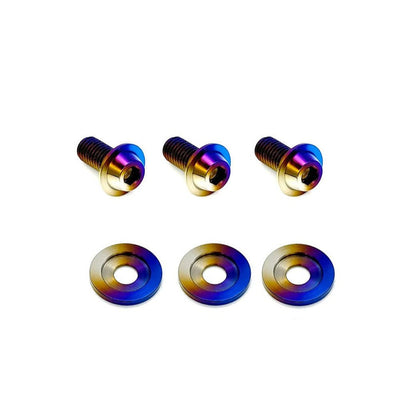 JDC Titanium Coolant Reservoir Hardware (NA Miata) - JD Customs U.S.A