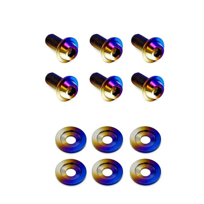 JDC Titanium Fender Hardware Kit (Evo 8/9) - JD Customs U.S.A