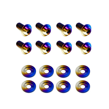 JDC Titanium Fender Hardware Kit (NA Miata) - JD Customs U.S.A