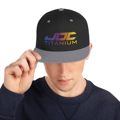 JDC Titanium Gradient Snapback Hat - JD Customs U.S.A