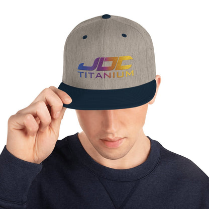 JDC Titanium Gradient Snapback Hat - JD Customs U.S.A