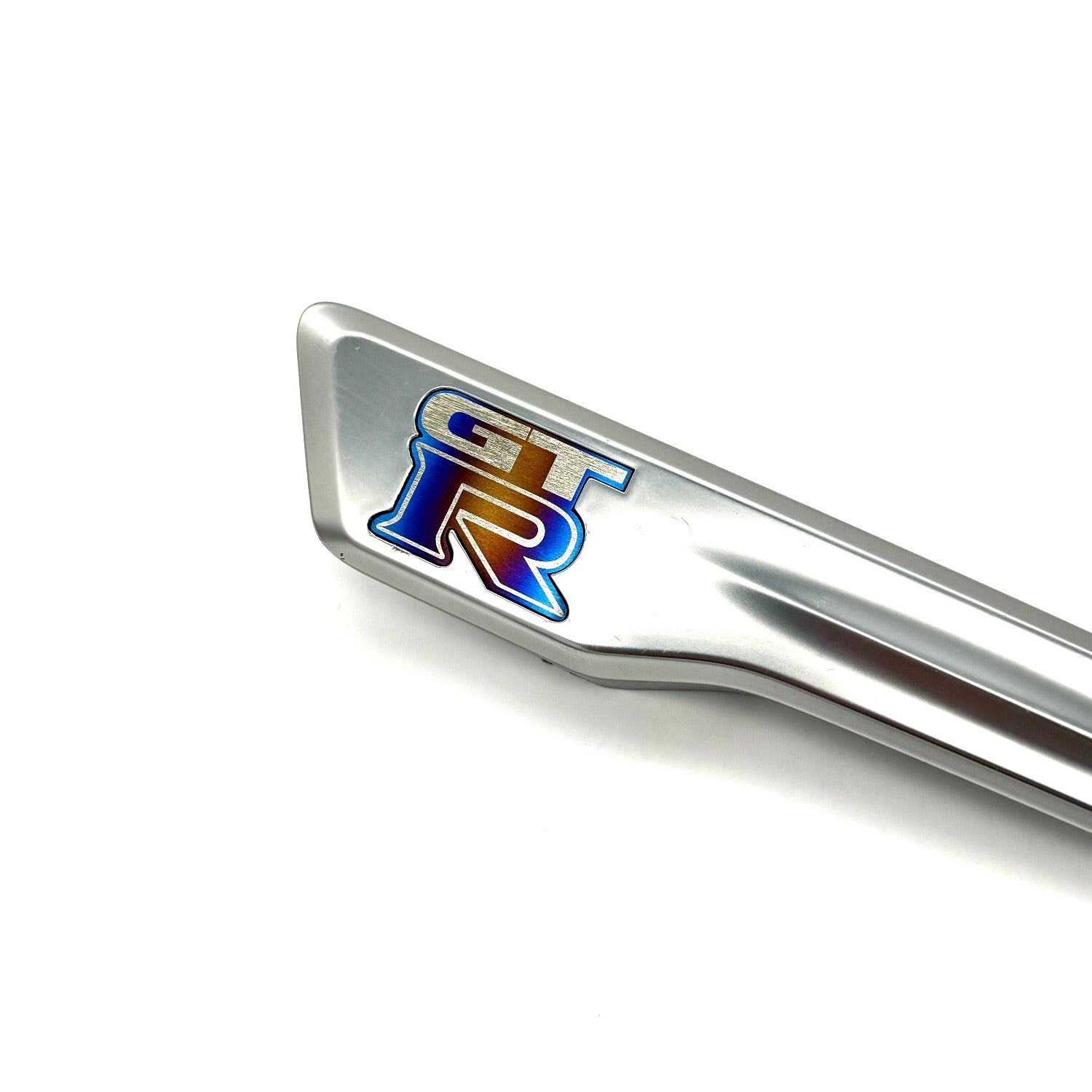 JDC Titanium "GT - R" Fender Badge (09+ R35 GT - R) - JD Customs U.S.A