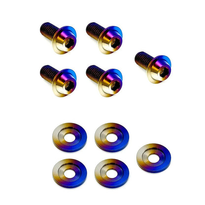 JDC Titanium Heat Shield Hardware (2023+ FL5 Civic Type R) - JD Customs U.S.A