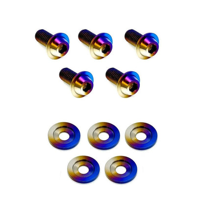 JDC Titanium Intake Pipe Mounting Hardware (FK8 Civic Type R) - JD Customs U.S.A