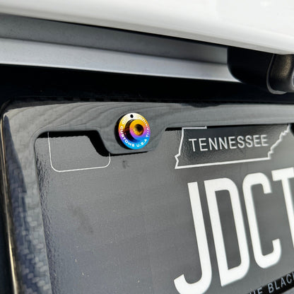 JDC Titanium Locking License Plate Mounting Kit (Universal) - JD Customs U.S.A