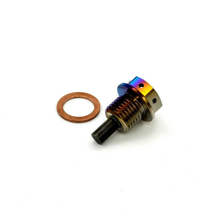 JDC Titanium Magnetic Oil Drain Plug (Multiple Applications) - JD Customs U.S.A