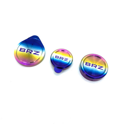 JDC Titanium Master Cap Set (22+ BRZ/FR - S/86) - JD Customs U.S.A