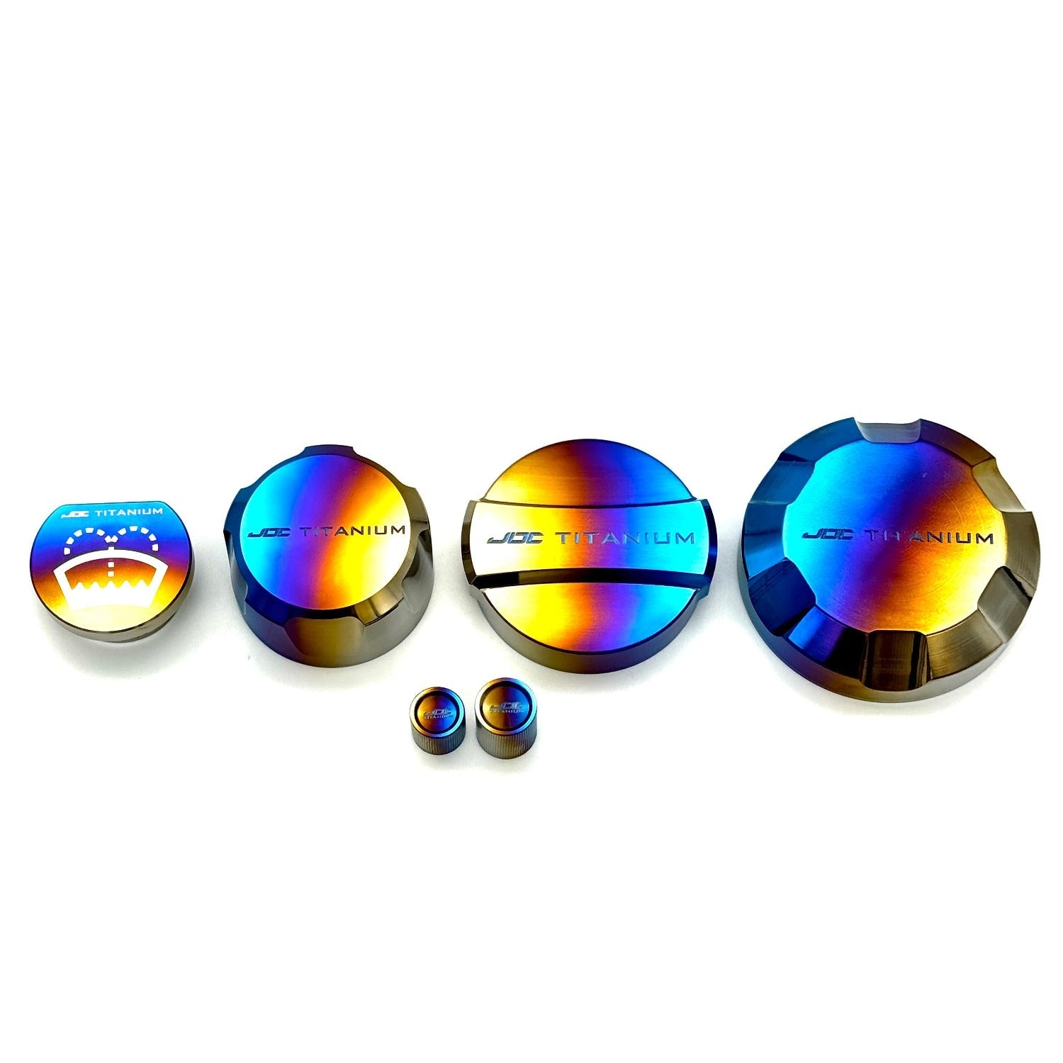 JDC Titanium Master Cap Set (A90/A91 Supra) - JD Customs U.S.A