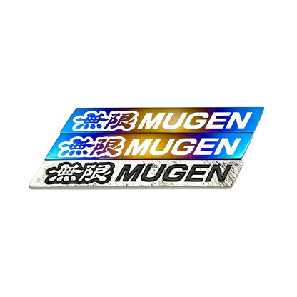 JDC Titanium "Mugen" Badge - JD Customs U.S.A