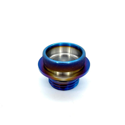 JDC Titanium Oil Cap (R35 GT - R/ Multiple Nissan Applications) - JD Customs U.S.A