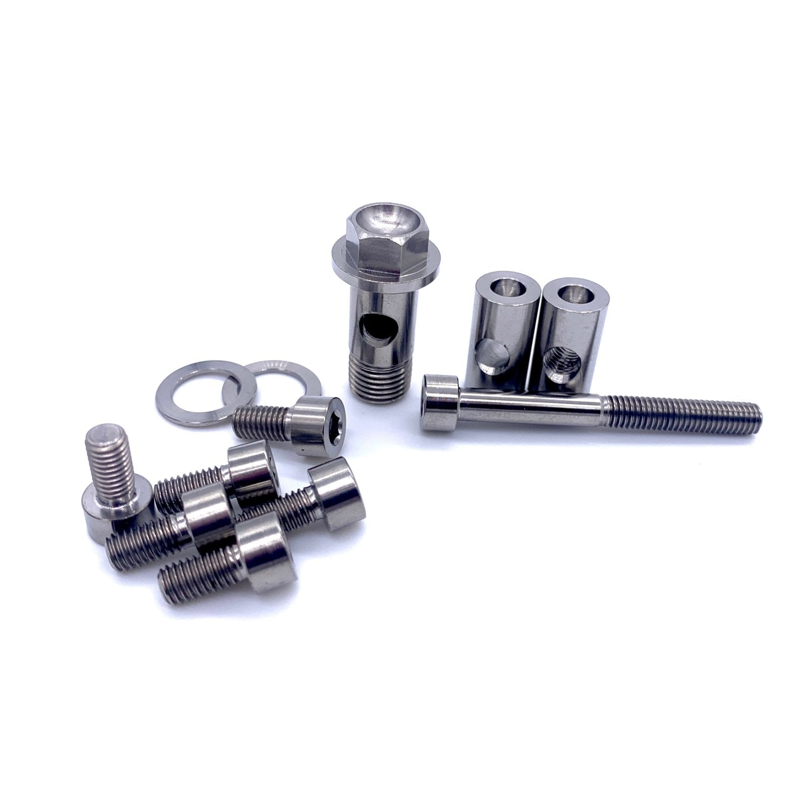 JDC Titanium Precision 50mm Blow Off Valve Hardware - JD Customs U.S.A