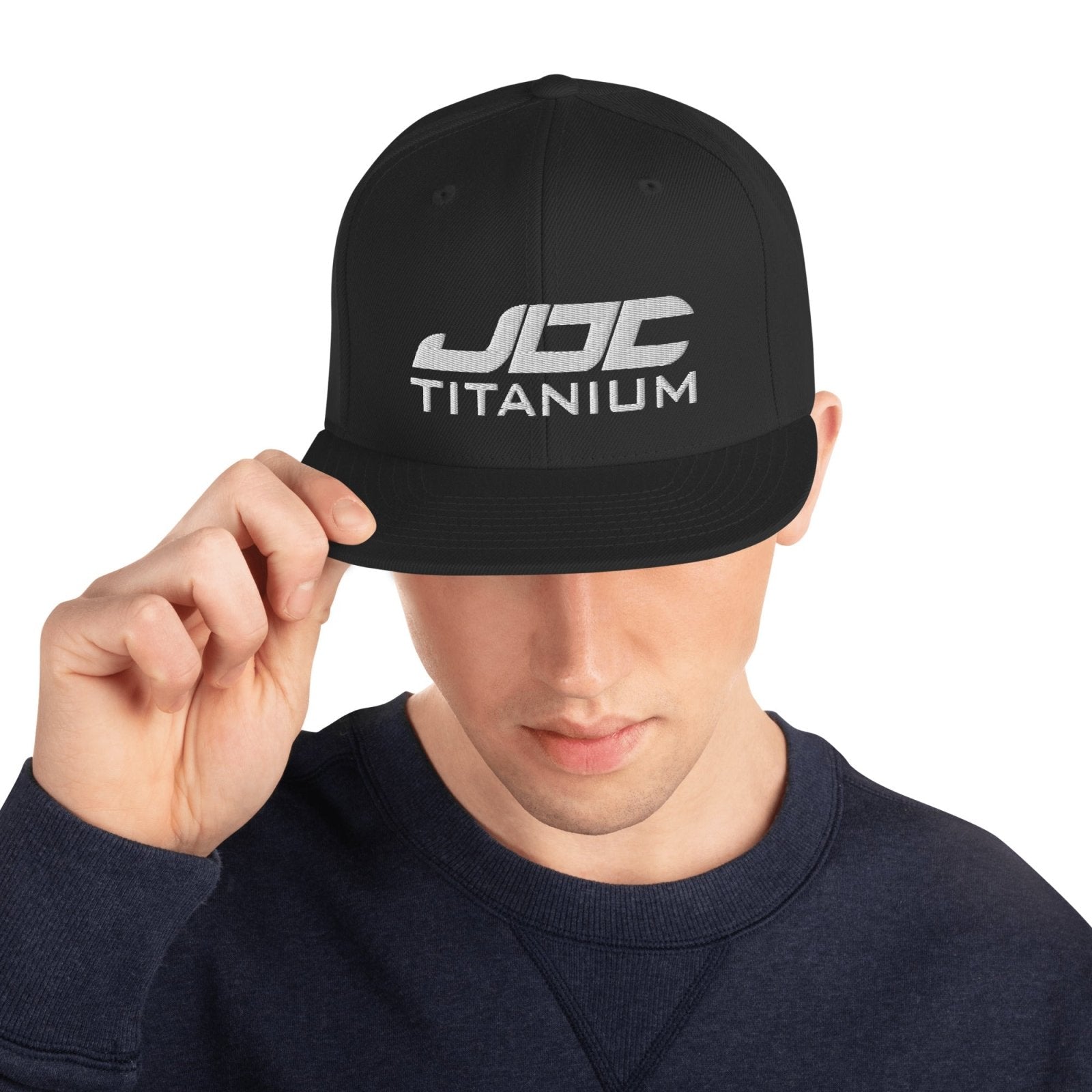 JDC Titanium Snapback Hat - JDC Merch