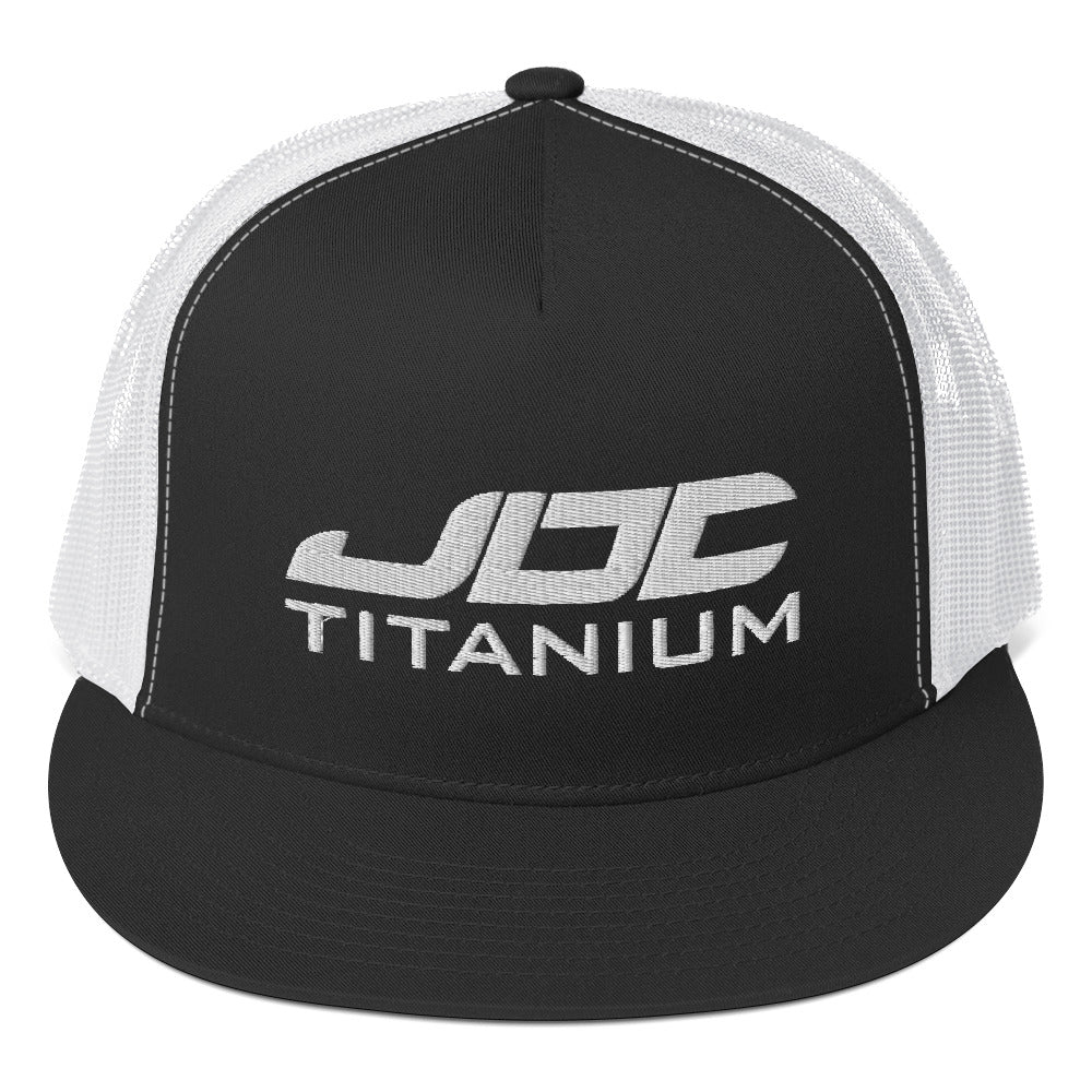 JDC Titanium Snapback Hat with Mesh Back - JD Customs U.S.A