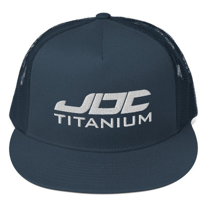 JDC Titanium Snapback Hat with Mesh Back - JD Customs U.S.A