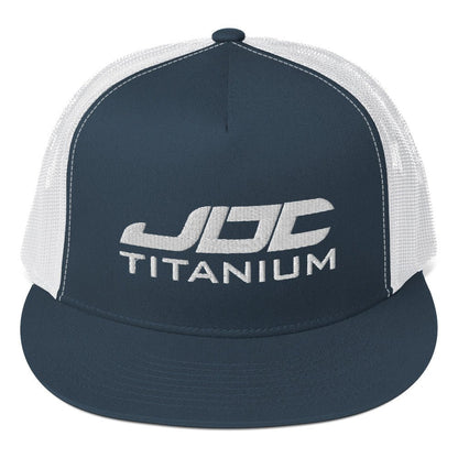 JDC Titanium Snapback Hat with Mesh Back - JD Customs U.S.A