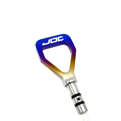 JDC Titanium V1 Oil Dipstick Handle (Evo 7/8/9/X/DSM) - JD Customs U.S.A