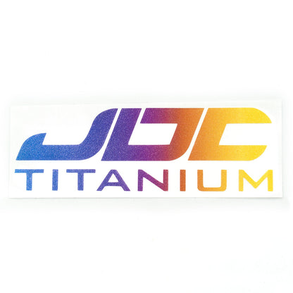 JDC Titanium Vinyl Logo - JD Customs U.S.A