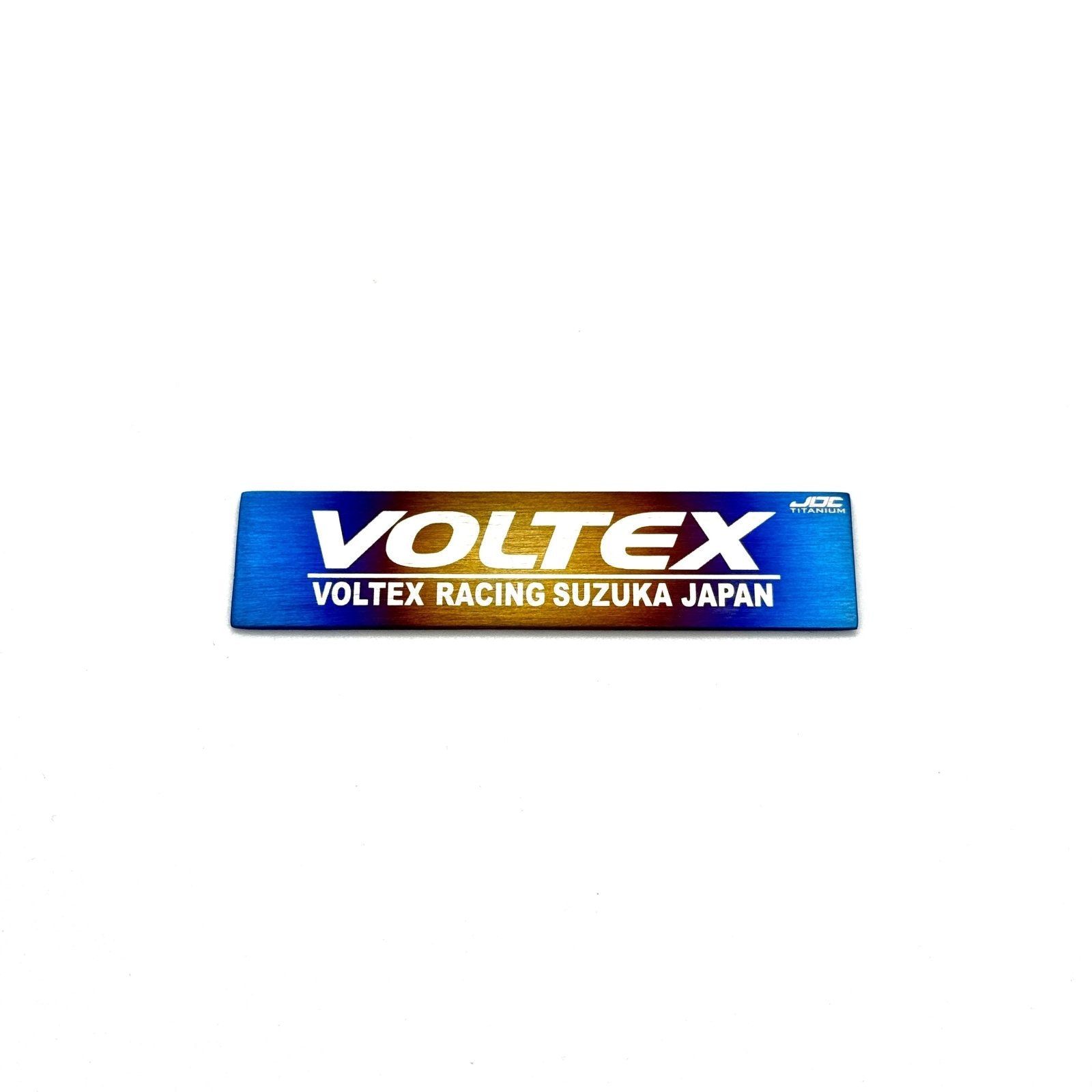 JDC Titanium "Voltex" Badge (Universal) - JD Customs U.S.A