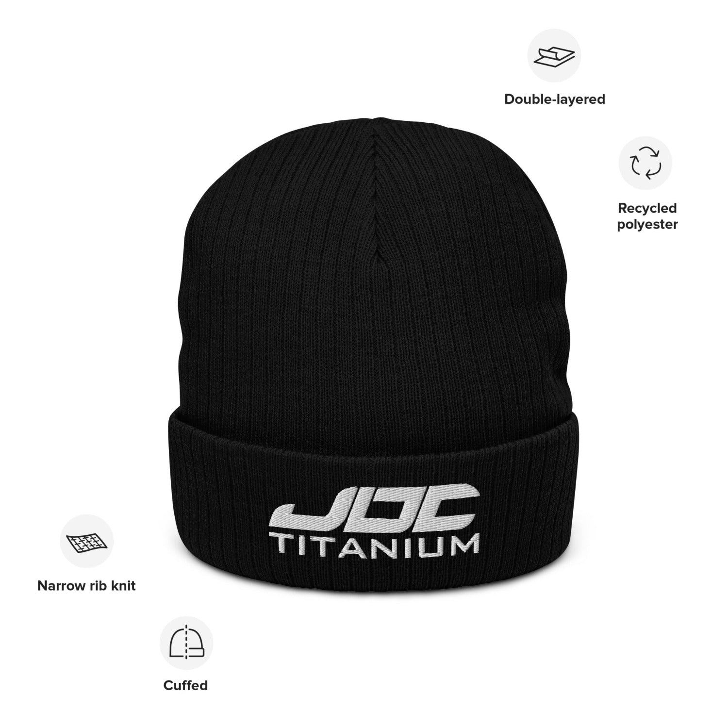 JDC Titanium Winter Beanie - JD Customs U.S.A