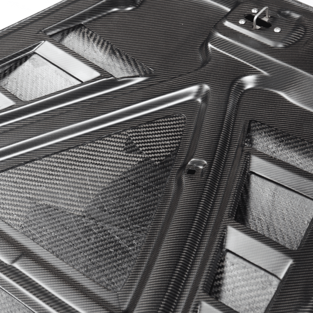JDMuscle [00-09 S2000] MG Style Pre-Preg Carbon Fiber Hood (JDM-DR-126#MCF)