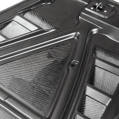 JDMuscle [00-09 S2000] MG Style Pre-Preg Carbon Fiber Hood (JDM-DR-126#MCF)