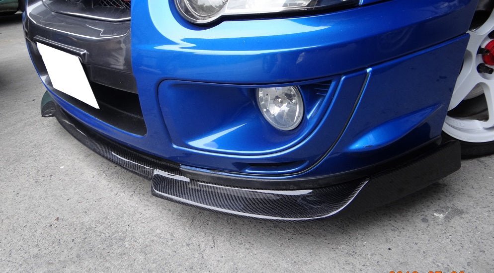 JDMuscle [04 - 05 WRX] Spec D Carbon Fiber Front Lip - 2